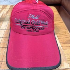 Vintage men’s Field Origtnal‎ golf world KN HATHOR CAP since 2001